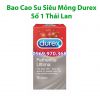 Bao Cao Su Durex Fetherlite Thái - anh 2